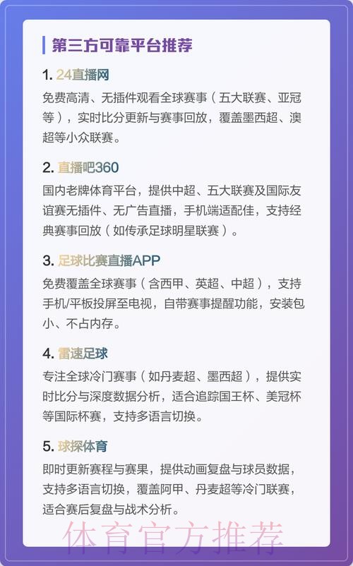 世界杯直播正规平台推荐 世界杯直播正规平台推荐